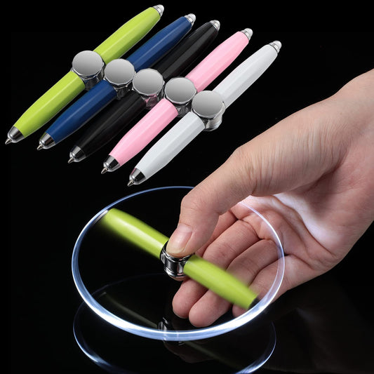 Kreativer Multifunktions-LED-Stift mit Drehbewegung