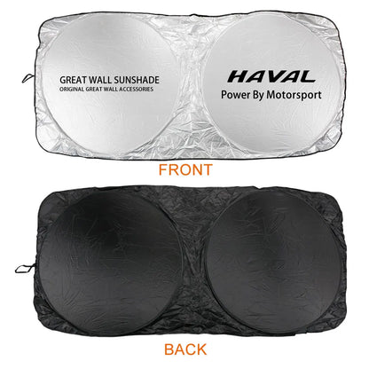 Auto-Windschutzscheiben-Sonnenschutzabdeckung – Für GREAT WALL HAVAL H6, H9, M6, F7, POER, WEY STEED, Autozubehör, Anti-UV-Reflektor, Sonnenschutz Visor