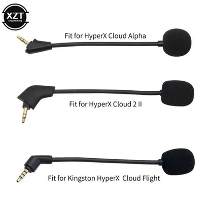 Headsets Mikrofon für Kingston HyperX Cloud Alpha S 2 II X Core Pro Cloud Flight Cloud9 Edition Gaming Kopfhörer Mikrofon Ohrpolster