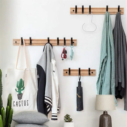 Nordic-Fashion-Style-Schlafzimmermöbel-Garderobenständer-Kleiderbügelhaken-Wohnzimmerschrank-Bambus-Hutständer-Kleiderbügel-Wandhaken