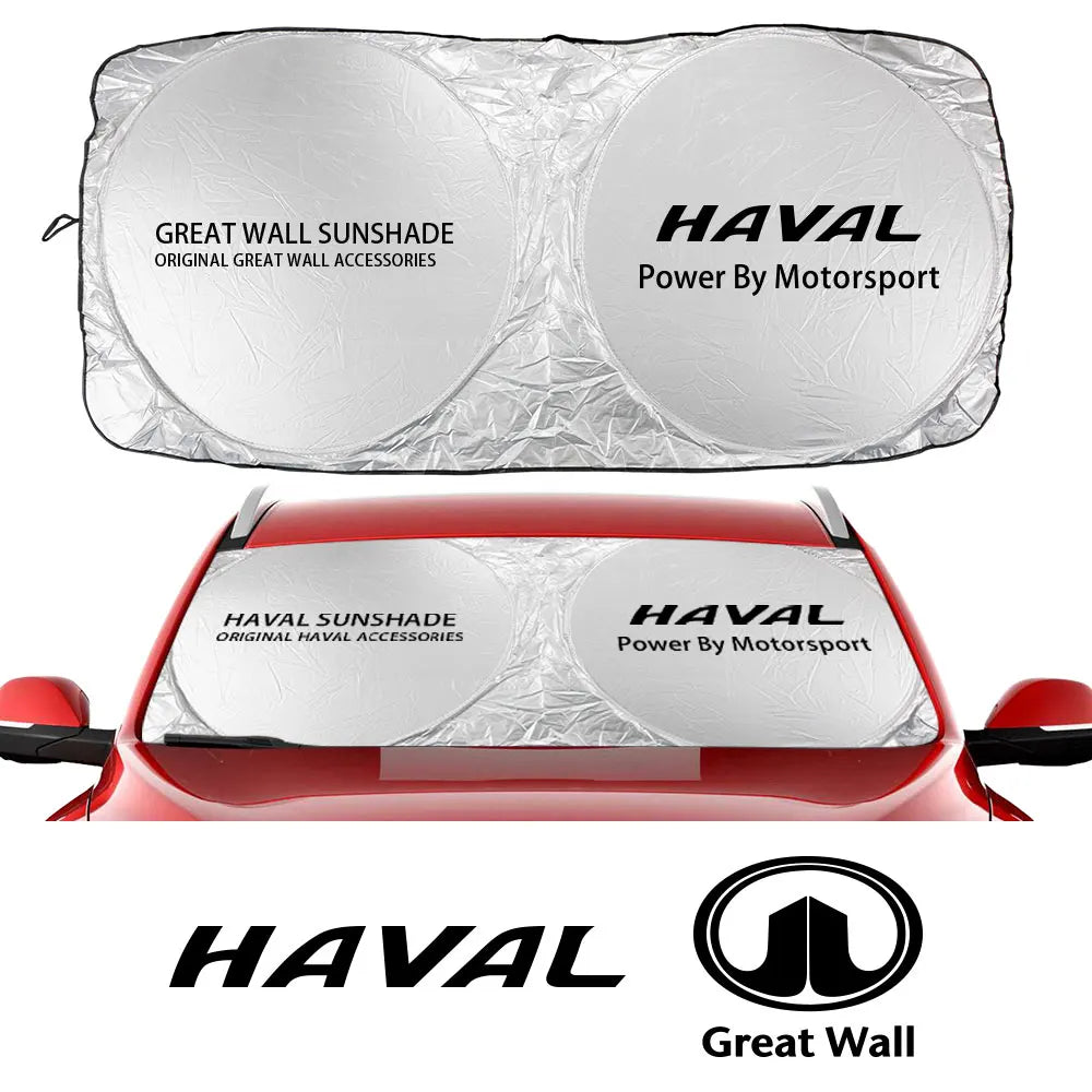 Auto-Windschutzscheiben-Sonnenschutzabdeckung – Für GREAT WALL HAVAL H6, H9, M6, F7, POER, WEY STEED, Autozubehör, Anti-UV-Reflektor, Sonnenschutz Visor