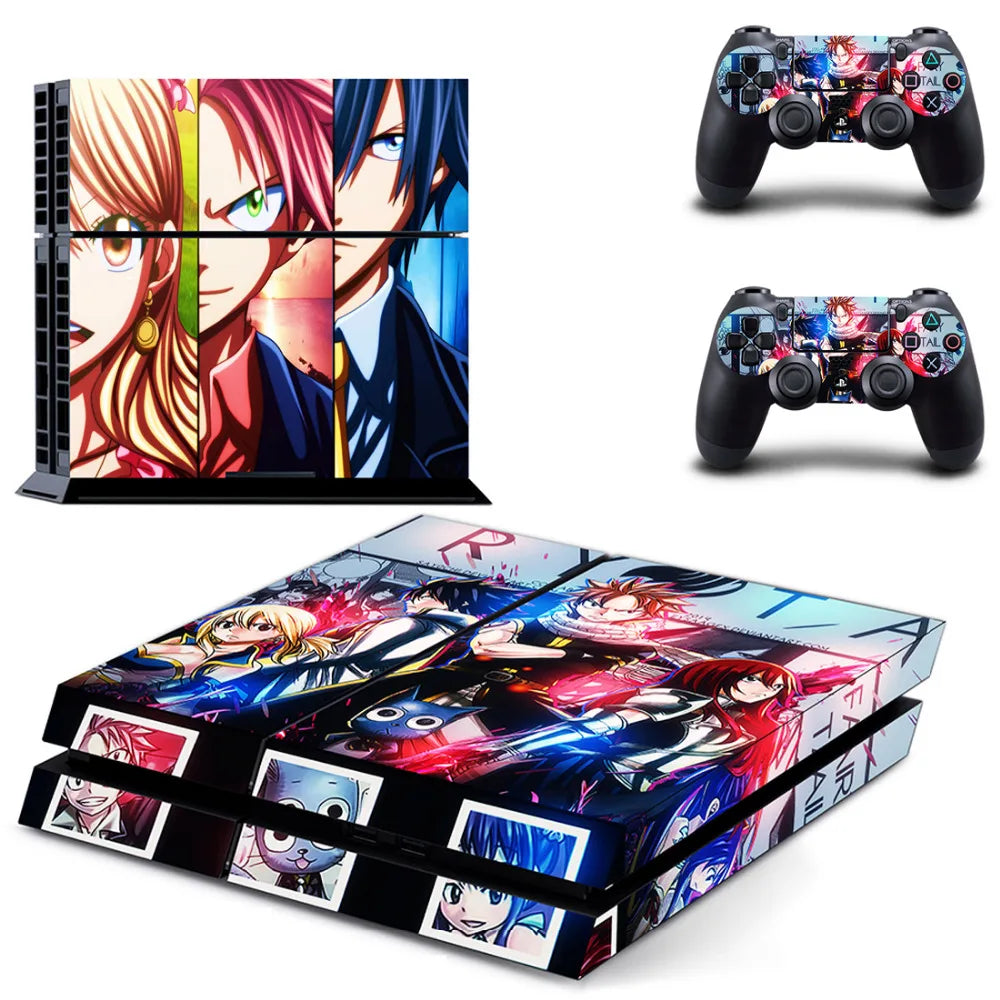 anime-fairy-tail-ps4-skin-sticker-aufkleber-fur-sony-playstation-4-konsole-und-2-controller-ps4-skin-sticker-vinyl