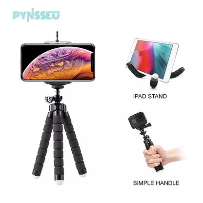 pynsseu-mini-stative-flexibles-schwamm-oktopus-stativ-fur-gopro-kamera-desktop-stativ-fur-iphone-samsung-smartphone-clip