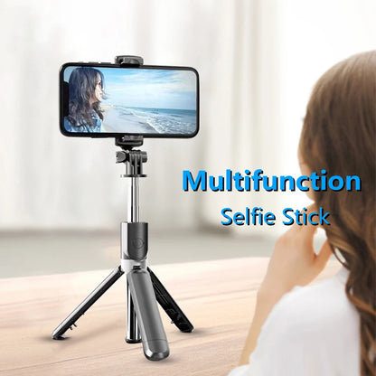 cool-dier-drahtloses-bluetooth-selfie-stick-stativ-mit-fernbedienungsausloser-faltbarer-telefonhalter-einbeinstativ-fur-iphone-smartphone-neu-heiss