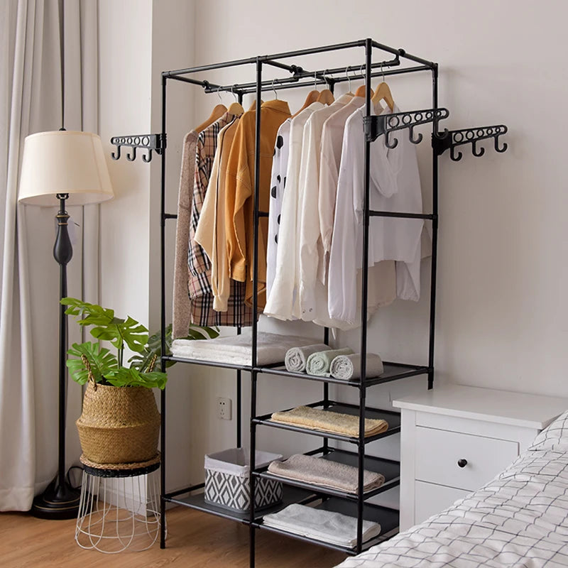 costway-clothes-hanger-coat-rack-floor-hanger-storage-gardrobe-clothing-drying-racks-porte-manteau-kledingrek-perchero-de-pie