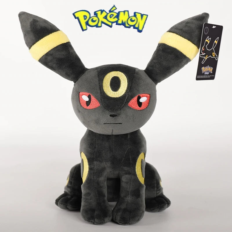 Große Pokémon-Plüschfiguren – Eevee, Umbreon, Jolteon, Vaporeon, Sylveon, Cartoon-Figuren, Anime-Kuscheltiere, Geschenke