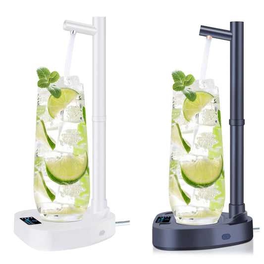 Automatische Wasser flasche Desktop Wiederauf ladbare Wassersp ender mit Stand